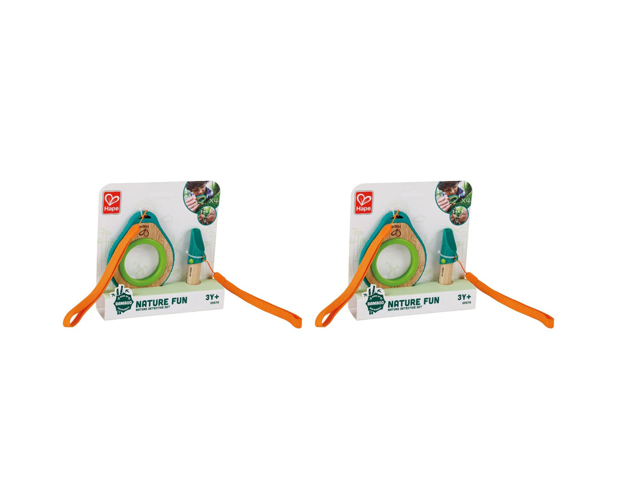 2x Hape Nature Detective Set Educational Kids/Child Creative Learning Toy 3Y+