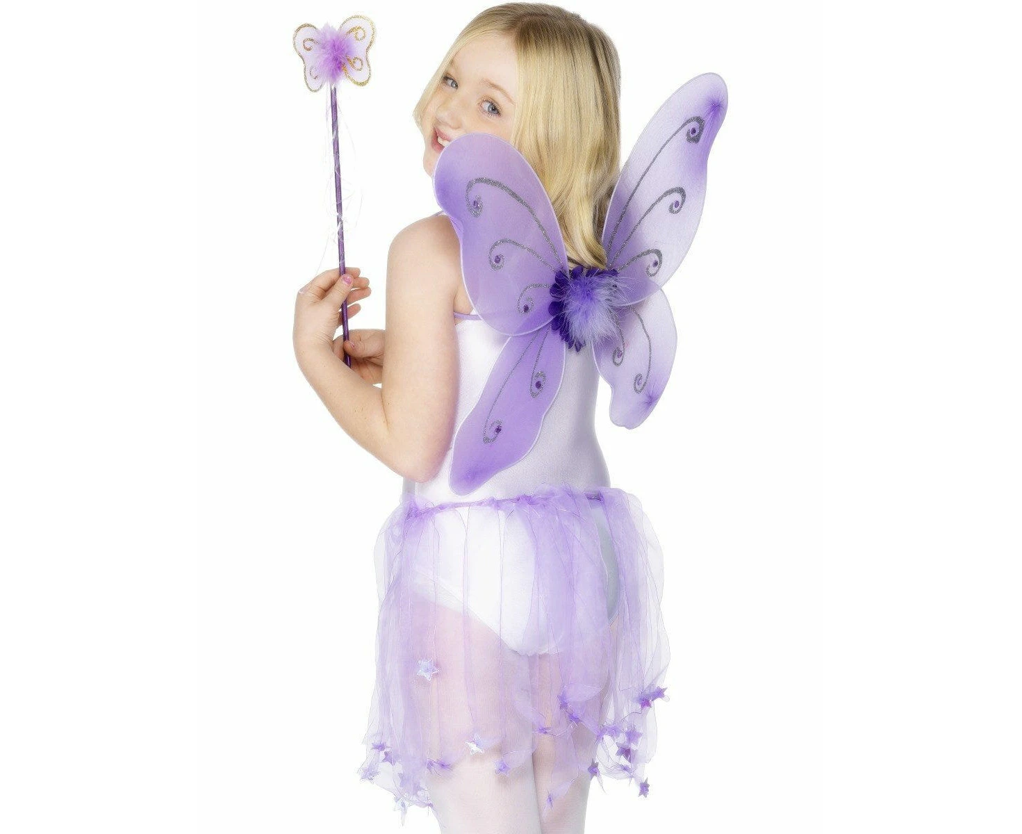 Purple Butterfly Fairy Wings