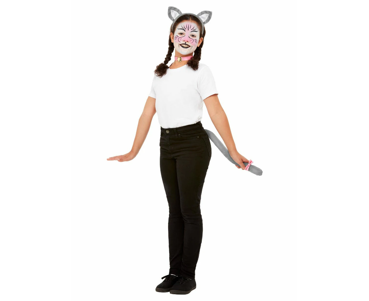 Kids Cat Make Up Costume Kit