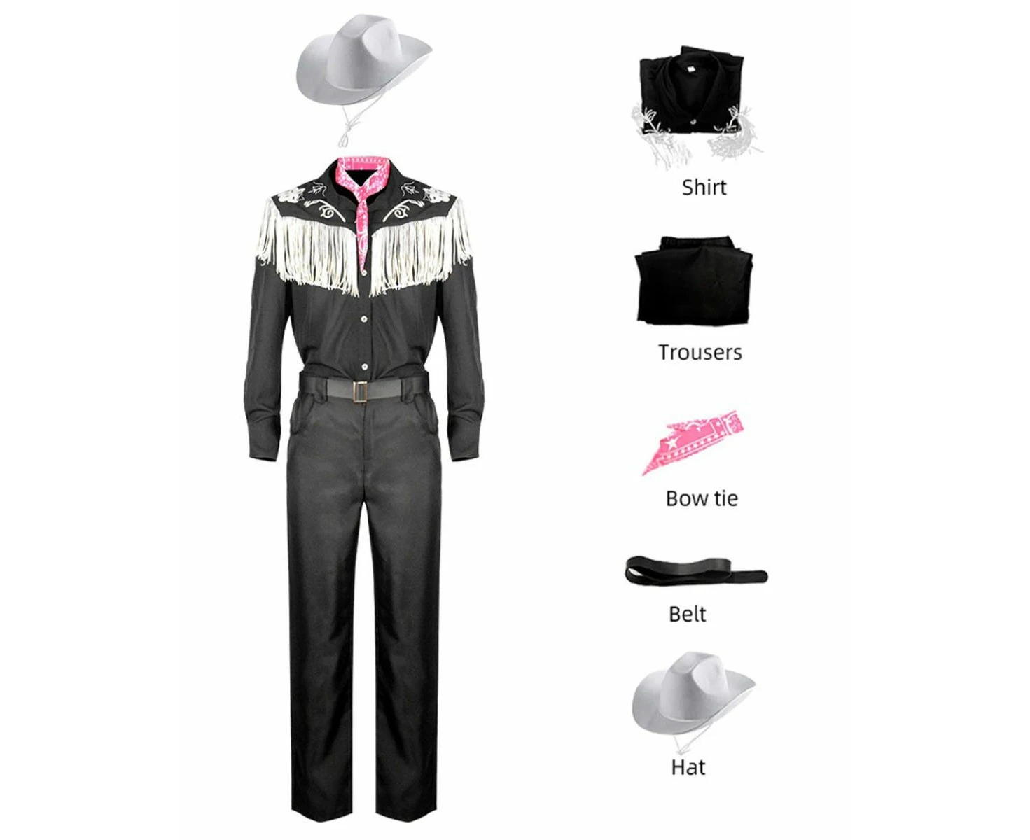 Ken Cowboy Movie Mens Costume