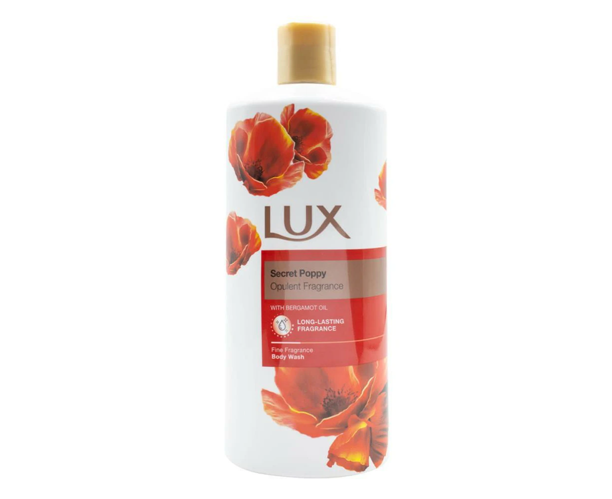 Lux Body Wash Secret Poppy with Bergamot Oil 600mL