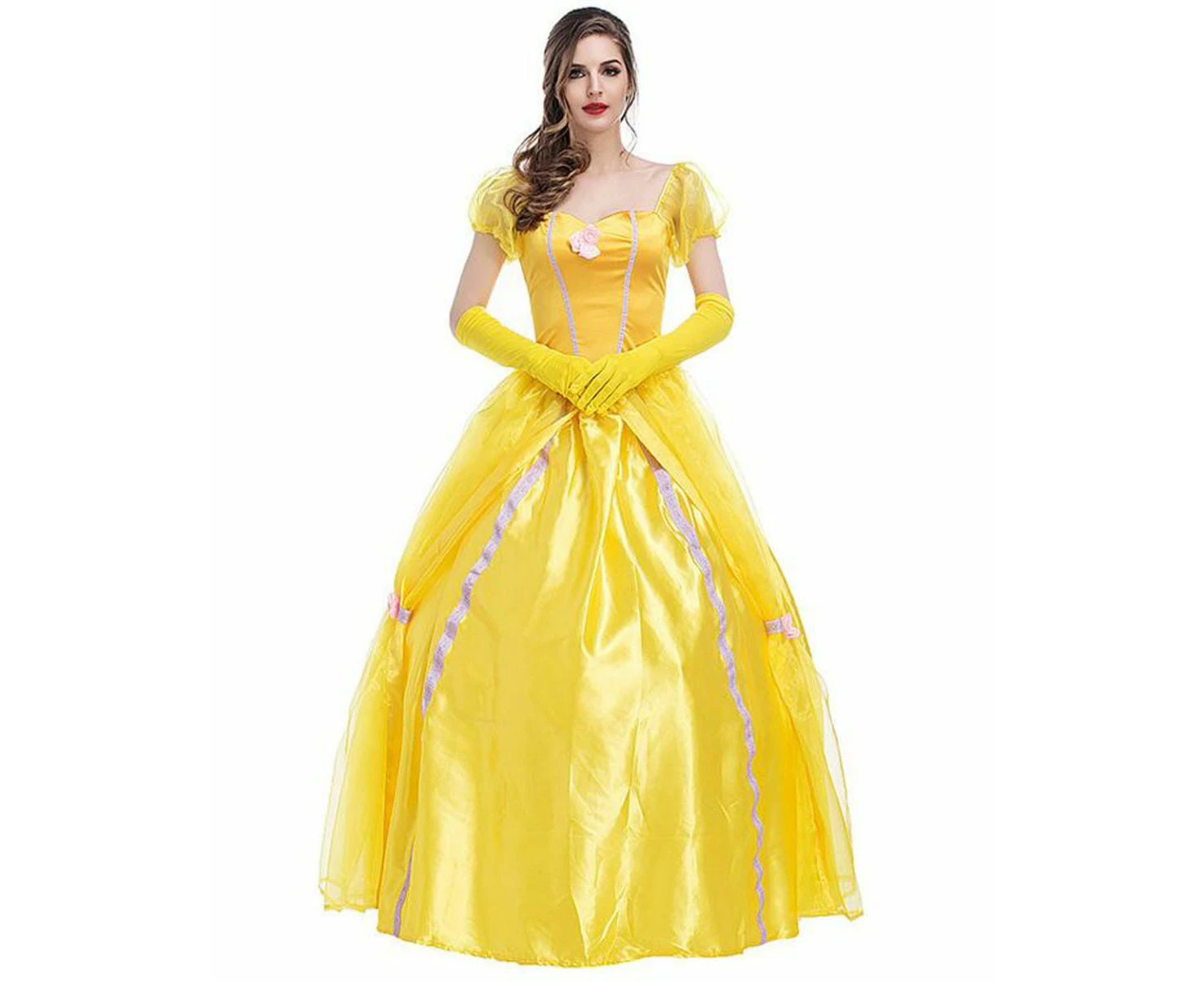 Classic Princess Belle Womens Costume