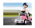 Ride On Childrens Battery Toy Truck - Pink