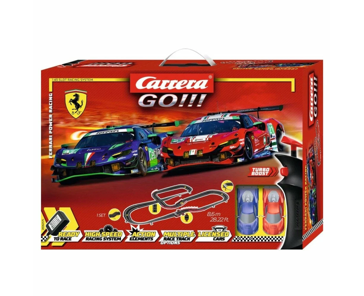 Carrera Go!!! Ferrari Power Racing 1:43 Slot Car Set