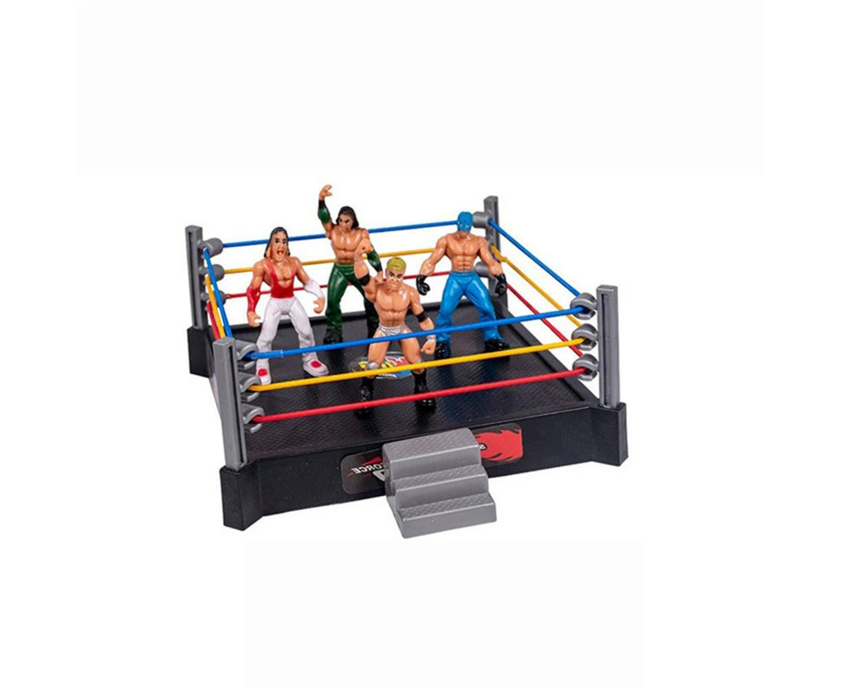 Fighting Toys Wrestling Toys Wrestler Warrior Toys Funny Wrestling Ring Set Kids Toys