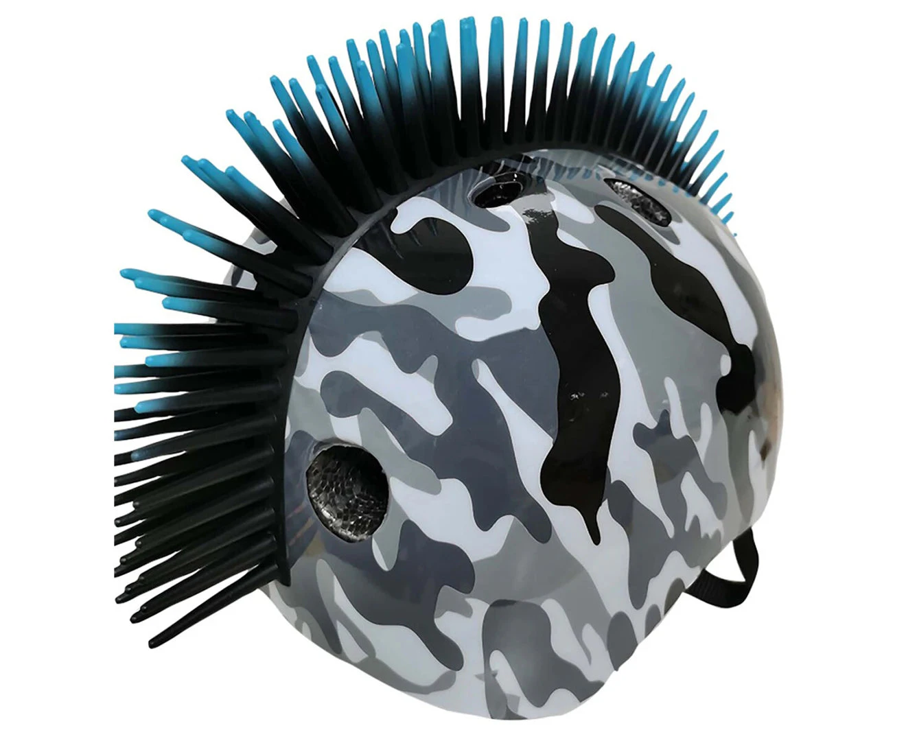 Peewee 3D Camo Mohawk Helmet