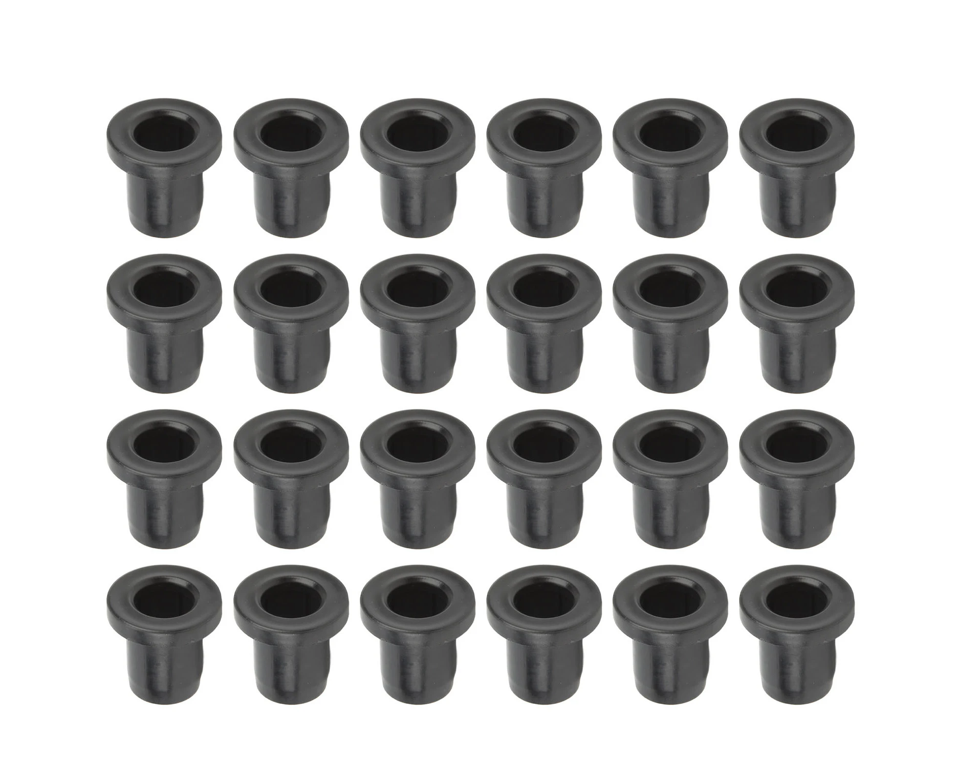 24Pcs A Arm Short Bushings Black Abs 5439270 Replacement For Polaris Ranger 400 425 500 700 800 900