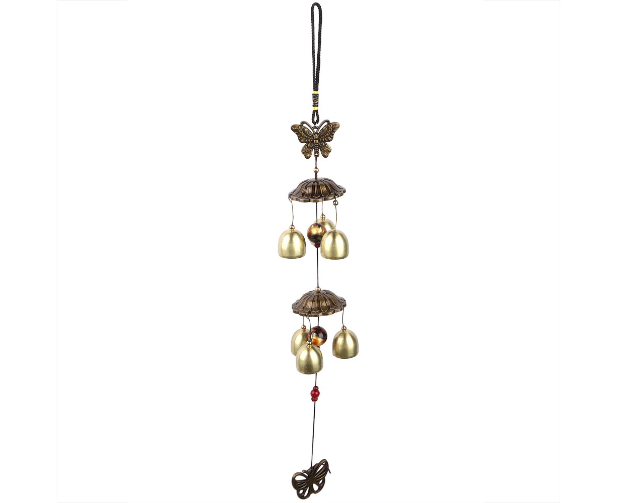 Wind Chimes Bell Metal Animal Shape Home Ornament Outdoor Yard Decor (#05)