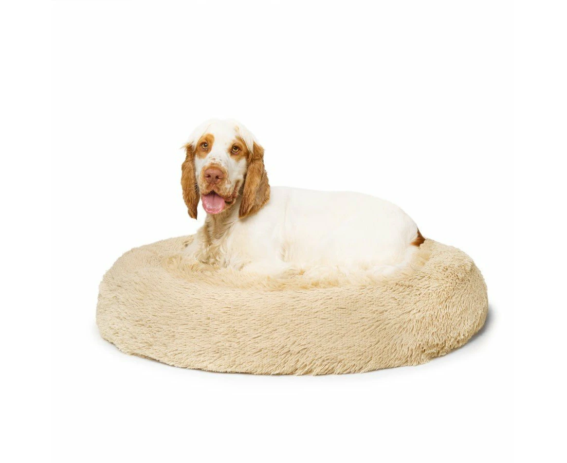 Fur King "Nap Time" Calming Dog Bed - Brindle