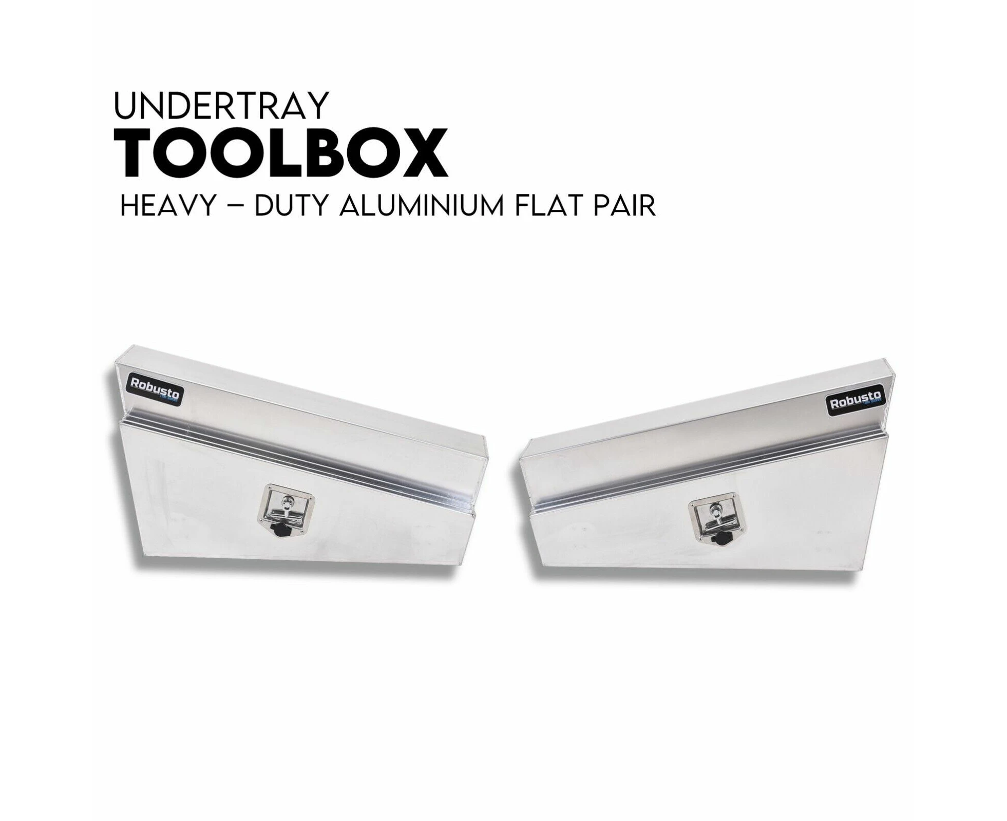 Under Tray Tool Underbody Pair Set 900mm Aluminium