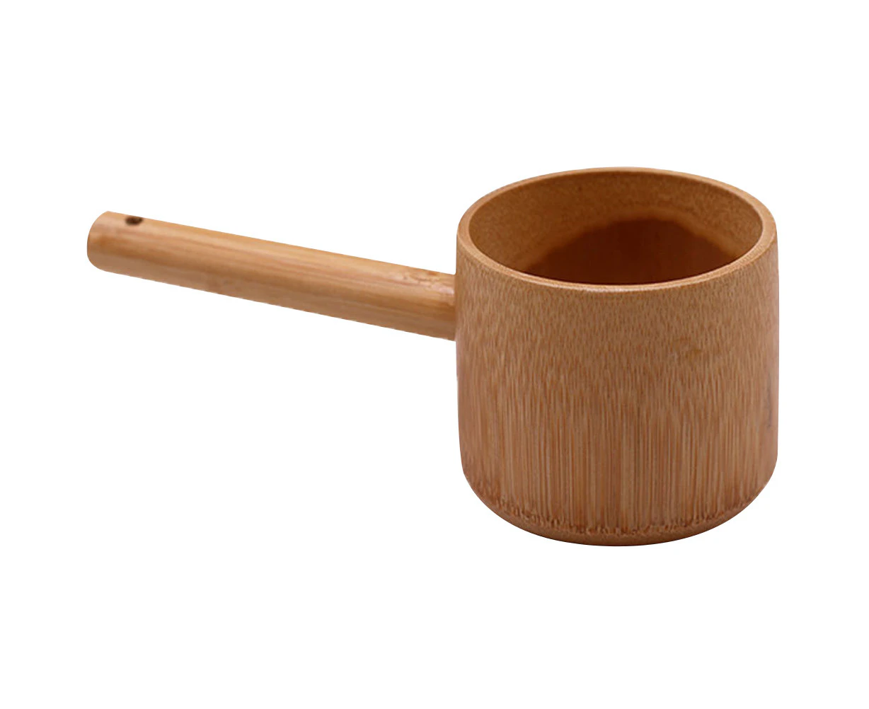 Portable Soup Serving Ladle Japanese Water Ladle Bamboo Tea Ladle Kitchen Tool