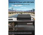 External USB CD Player for Car,Homlab Portable Plugs in CD Player,for Car Without CD Player,Laptop,TV,Mac,Computer,for Android 4.4