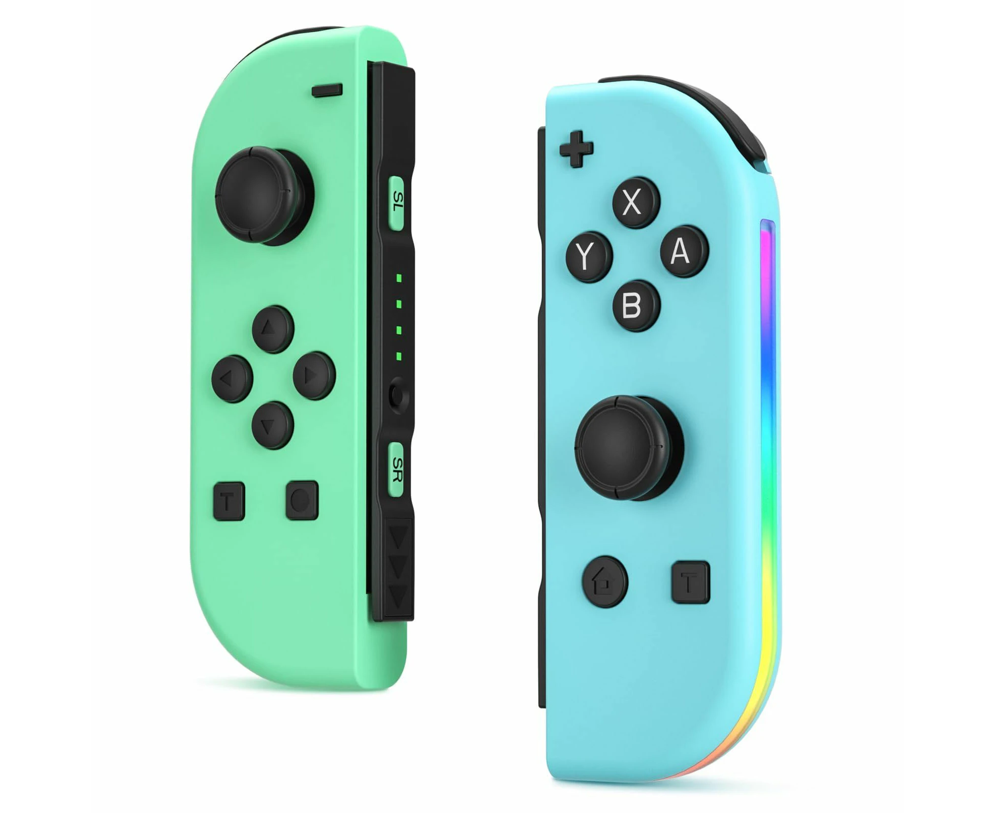 Replacement for Switch Controller,Compatible with Switch Controllers With RGB LED,Support Double Vibration/Wake-up/Screenshot