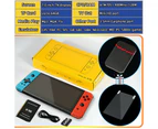 7inch Handheld Game Console Classic Video Games Pad  System 5800+ Games Built-in Rechargeable Battery Gaming Consoles 64GB Blue Red