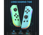 Replacement for Switch Controller,Compatible with Switch Controllers With RGB LED,Support Double Vibration/Wake-up/Screenshot