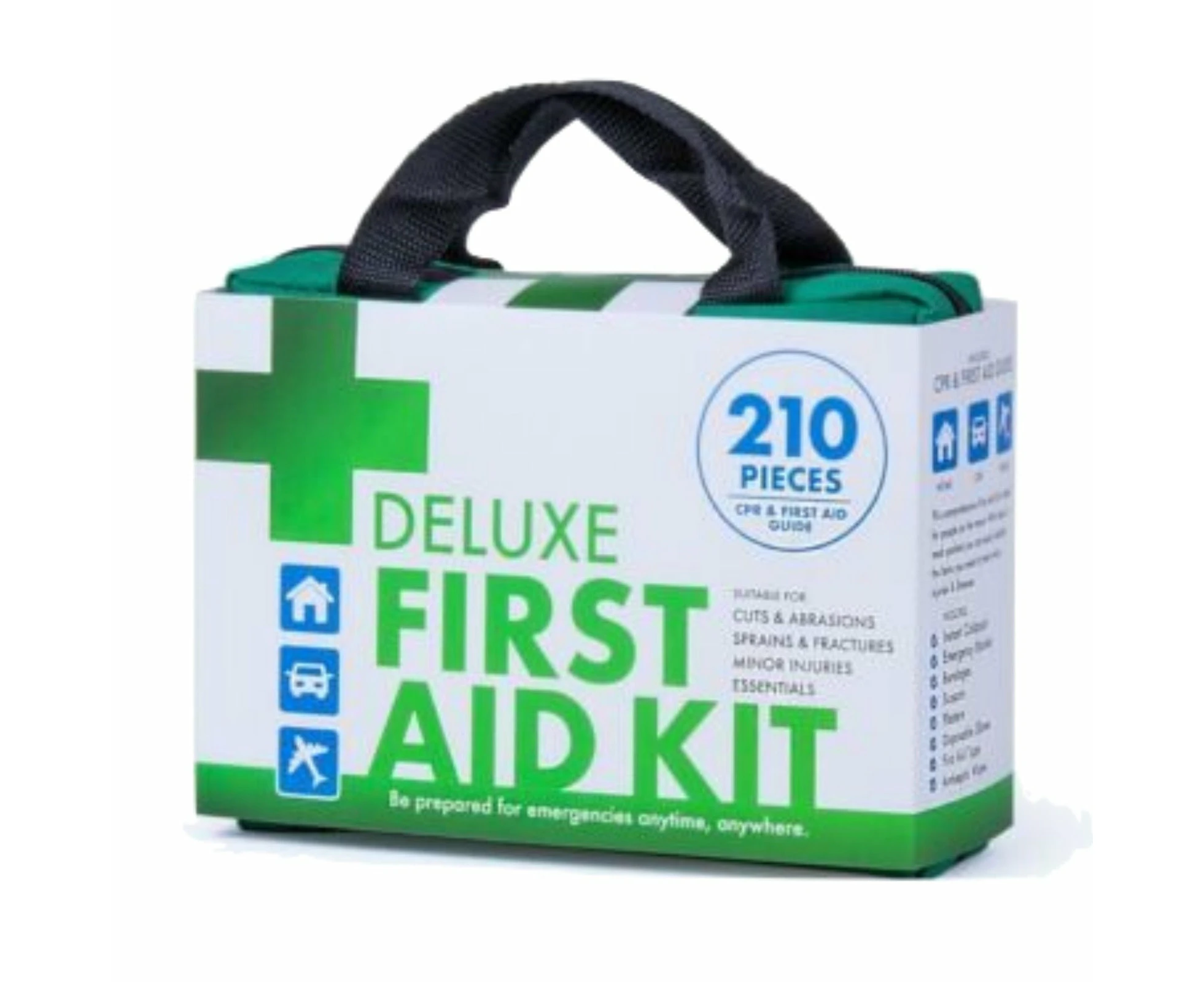 210 Pcs Emergency First Aid Kit Medical Travel Set Workplace Family Safety Au