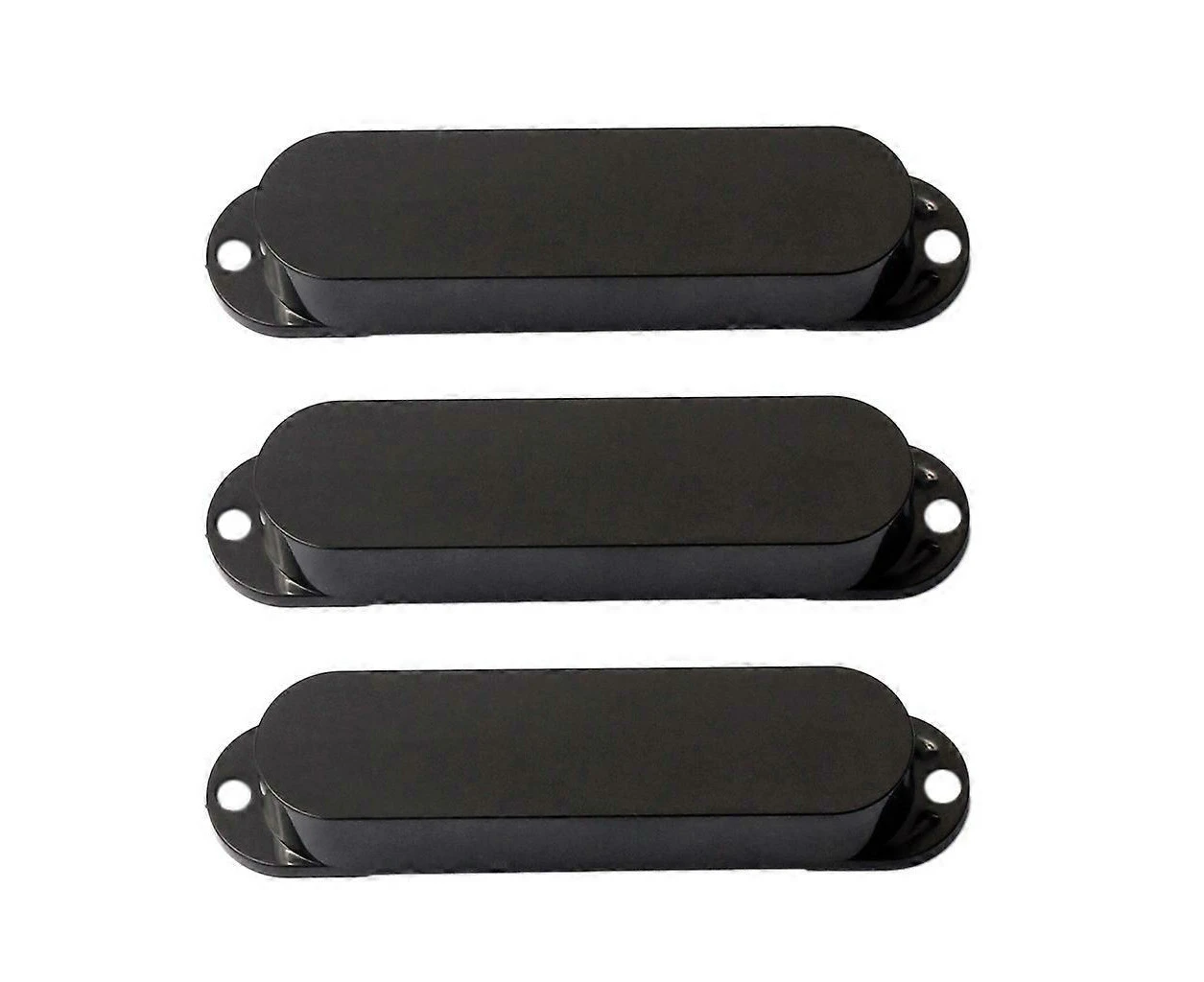 Black St Closed Single Coil Pickup Cover Sealed Pickup Covers