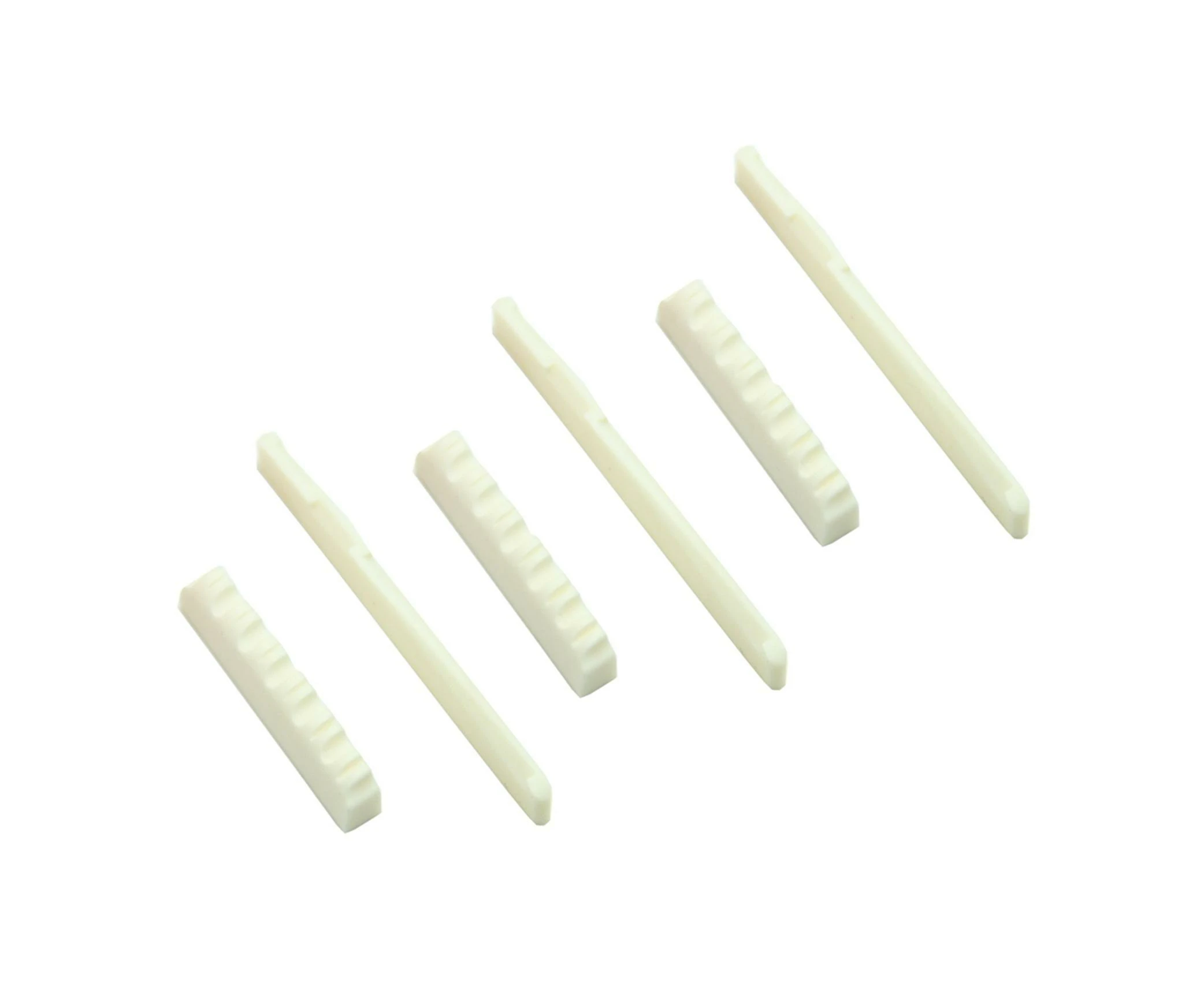 3set Ivory Bone Bridge Saddle And Nut For 6 String Acoustic Guitar