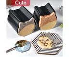 Aluminized Plate Bread , Non Stick Bread Pans, Cute Cat Shaped Bread Baking Mold Cake Toast Bread Bakeware,Black