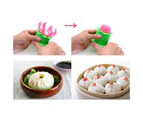 Manual Dumpling Mold Steamed Stuffed Bun Mold DIY Pastry Pie Mold for Kitchen Cooking Tool