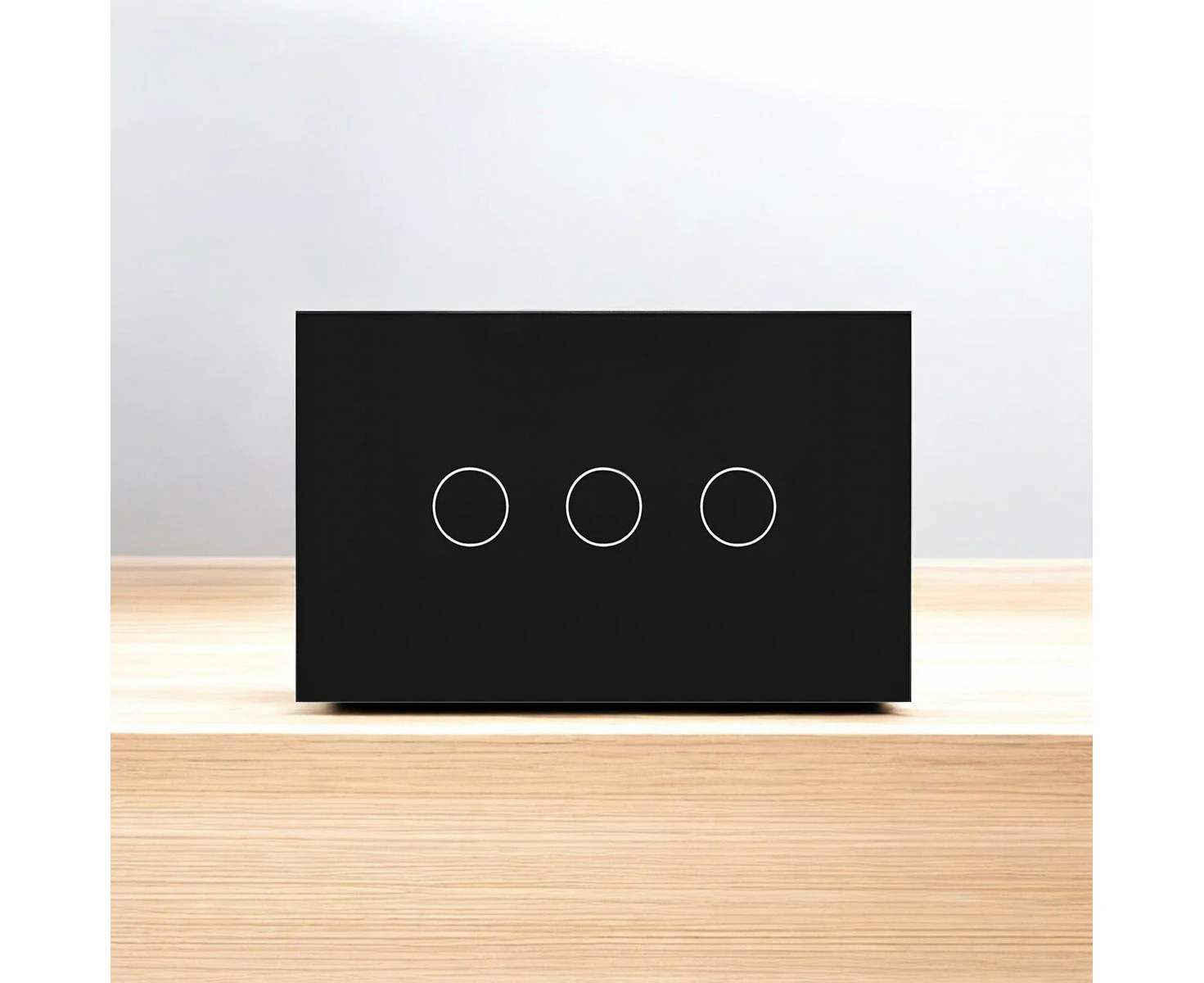 Black Zigbee Smart Switch 3 Gang (Australian RCM Certified)