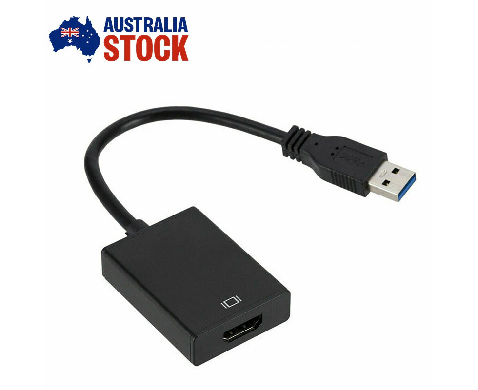 USB 3.0 Male to HDMI Female HD 1080P Converter Cable