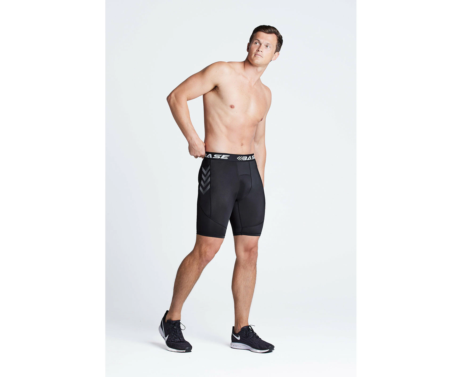 BASE Men's Endurance Compression Shorts - Black