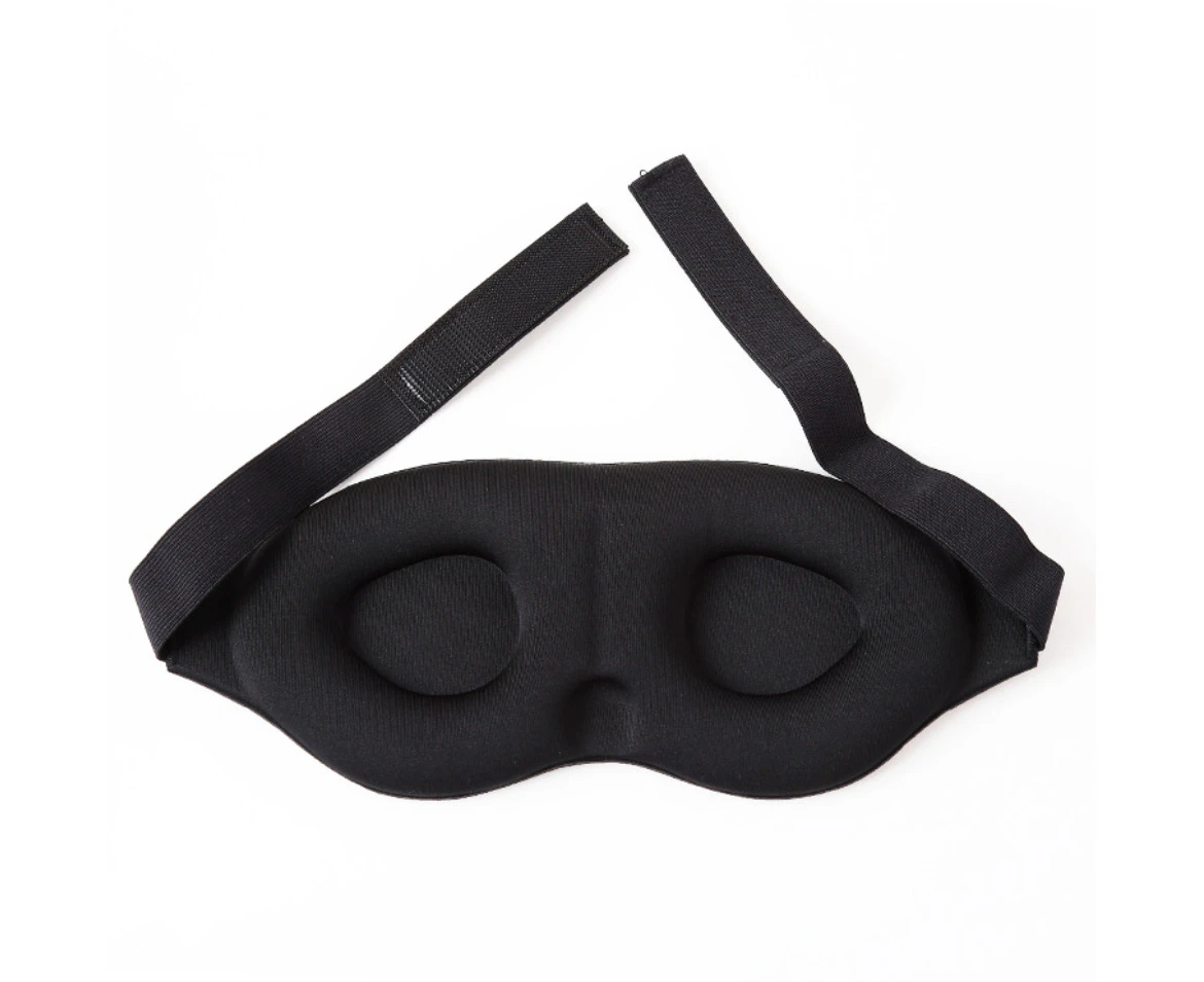 Eye Mask 3D Sleep Blindfold Soft Memory Foam Padded Sleeping Travel Shade Cover