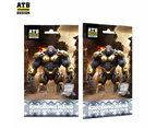 2 PCS ATB King Kong Series Flexible Ceramic Nano Glass Film HD Clear Screen Protector for iPhone 15 Pro Max