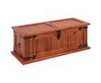 vidaXL Storage Chest 60x25x22 cm Solid Acacia Wood