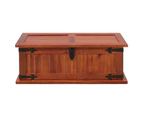 vidaXL Storage Chest 60x25x22 cm Solid Acacia Wood