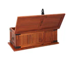 vidaXL Storage Chest 60x25x22 cm Solid Acacia Wood