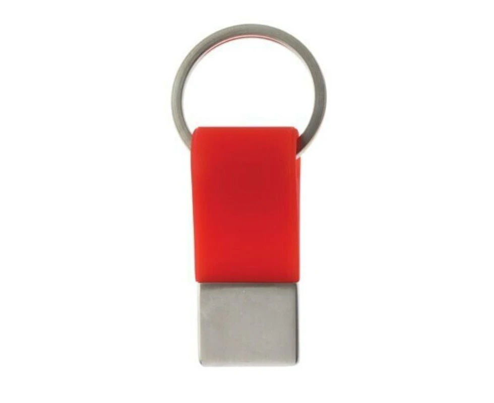 Keyrings 100X Coda Key Tag Keyring Ring School Bag Badge Red