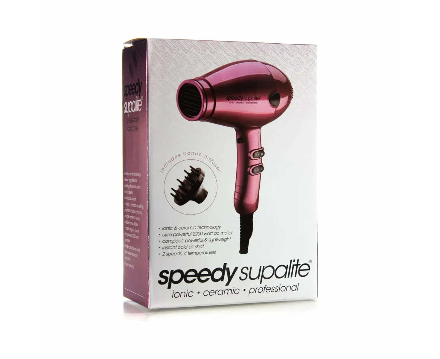 Speedy Hairdryer - Supalite Blush