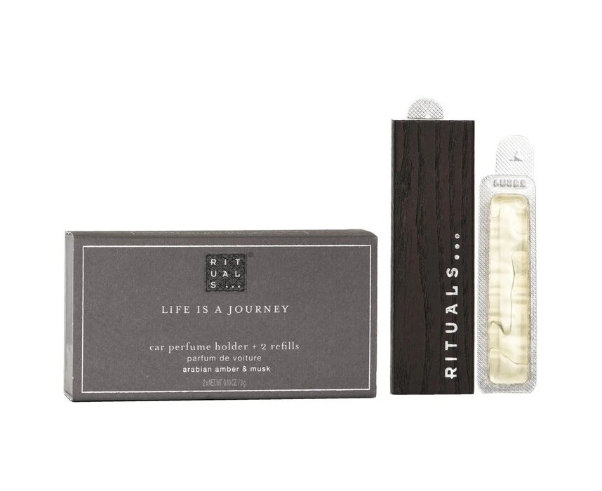 Rituals Homme Life Is A Journey Car Perfume Holder+ 2 Refills 3gx2