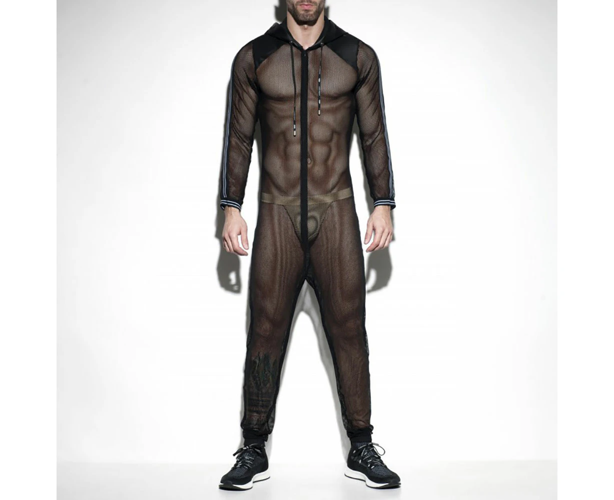 ES Collection Dystopia Mesh Suit SP205 Black