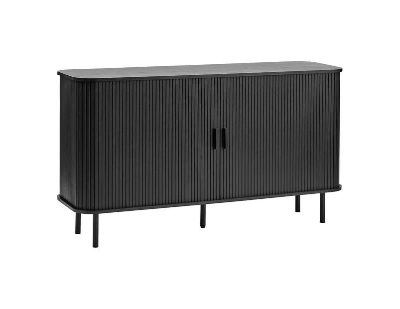 Cooper & Co. Haven Sliding Door 140cm Sideboard Black