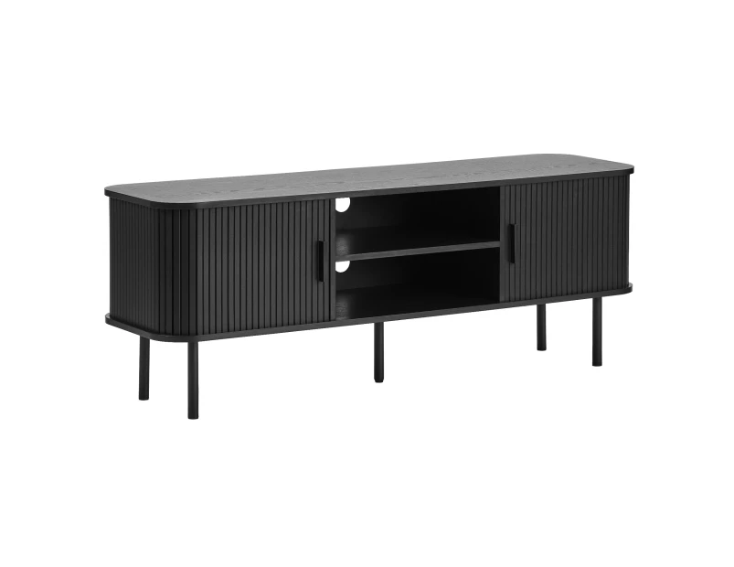 Cooper & Co. Haven Sliding Door 140cm TV Unit Black