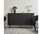 Cooper & Co. Haven Sliding Door 140cm Sideboard Black