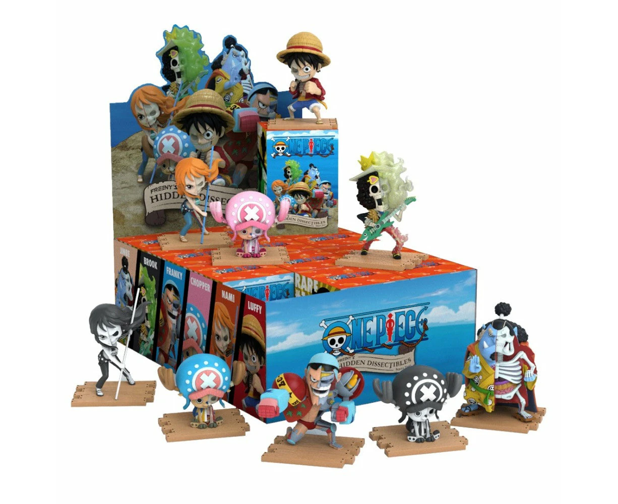 Mighty Jaxx: Freenys Hidden Dissectibles One Piece (series 2) Display