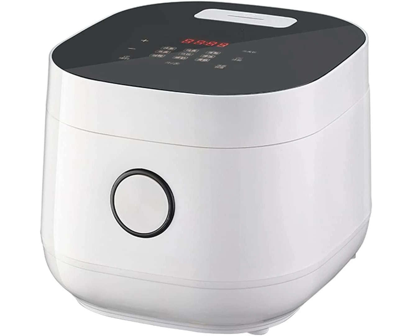 Rice Cooker, 3L Portable Non-stick Rice Maker with 9 Cooking Functions Smart Control Rice Cooker for Soup Stew Grain Oatmeal Veggie with 24h Timer Delay &