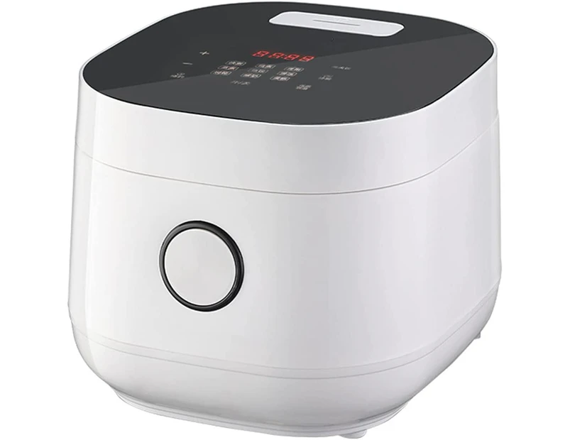 Rice Cooker, 3L Portable Non-stick Rice Maker with 9 Cooking Functions Smart Control Rice Cooker for Soup Stew Grain Oatmeal Veggie with 24h Timer Delay &