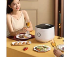 Rice Cooker, 3L Portable Non-stick Rice Maker with 9 Cooking Functions Smart Control Rice Cooker for Soup Stew Grain Oatmeal Veggie with 24h Timer Delay &