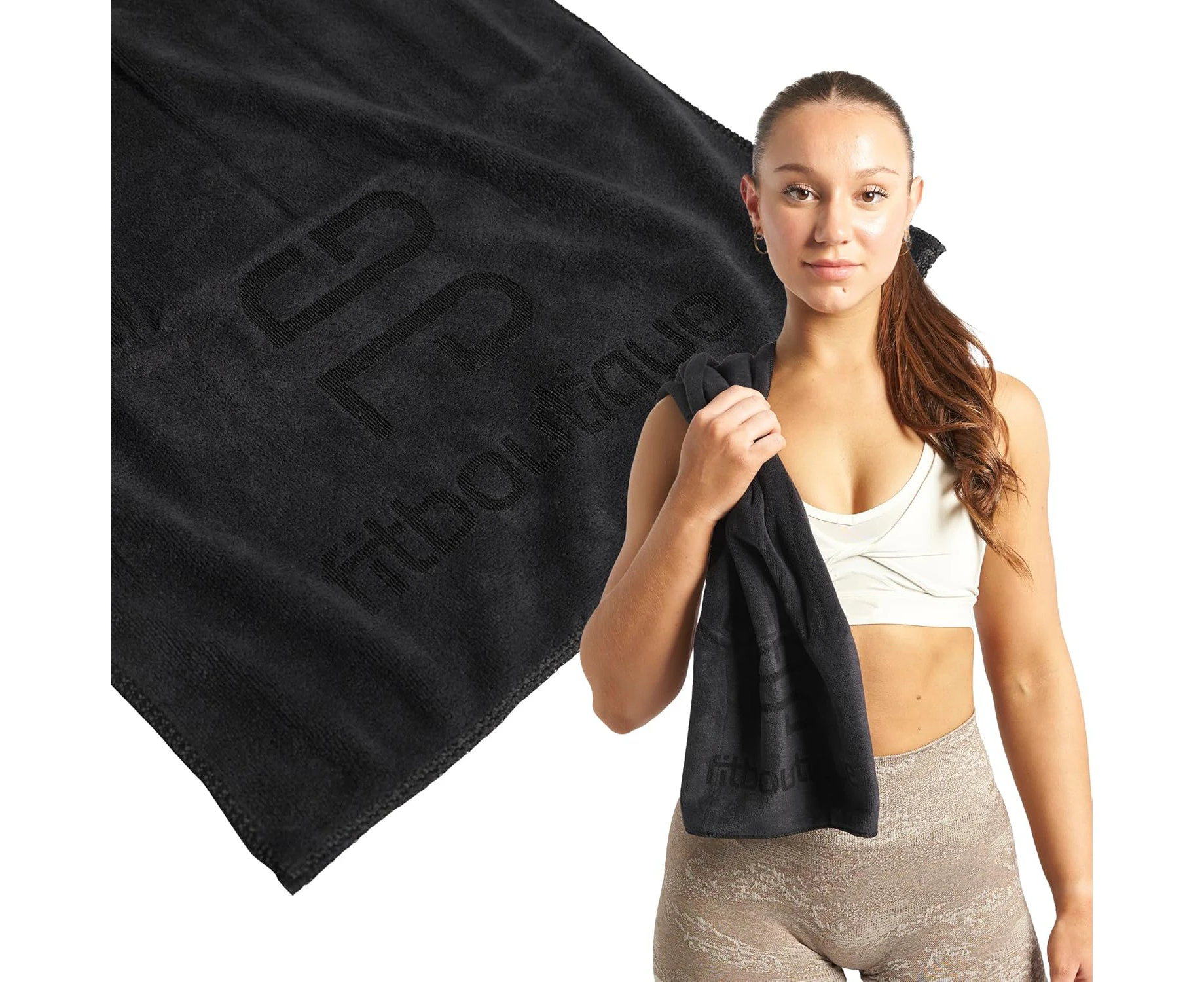 FitBoutique Gym Towel Fast Drying & Absorbent Microfiber Sports Towels Workout Sweat Towels for Fitness | Yoga | Any Sport