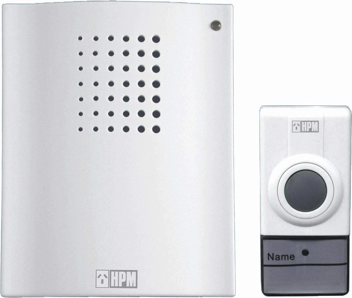 HPM Wireless Door Chime, White (D642/01)