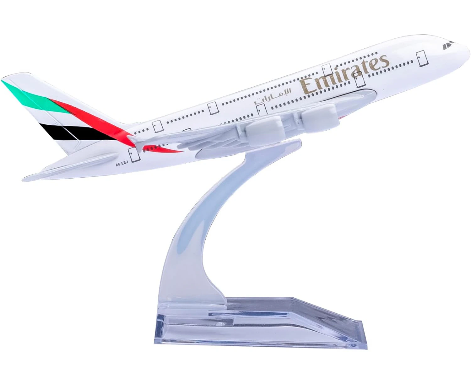 Bswath Model Plane 1:400 Scale Model A380 Model Airplane Diecast Airplanes Metal Plane Model for Gift