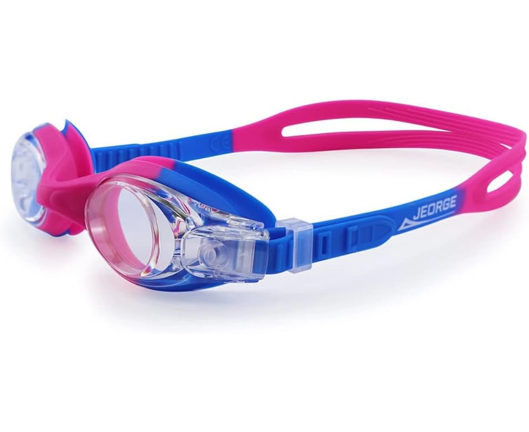 JEORGE Kids Swim Goggles, Anti-fog No Leaking Girls Boys for Age 3-10