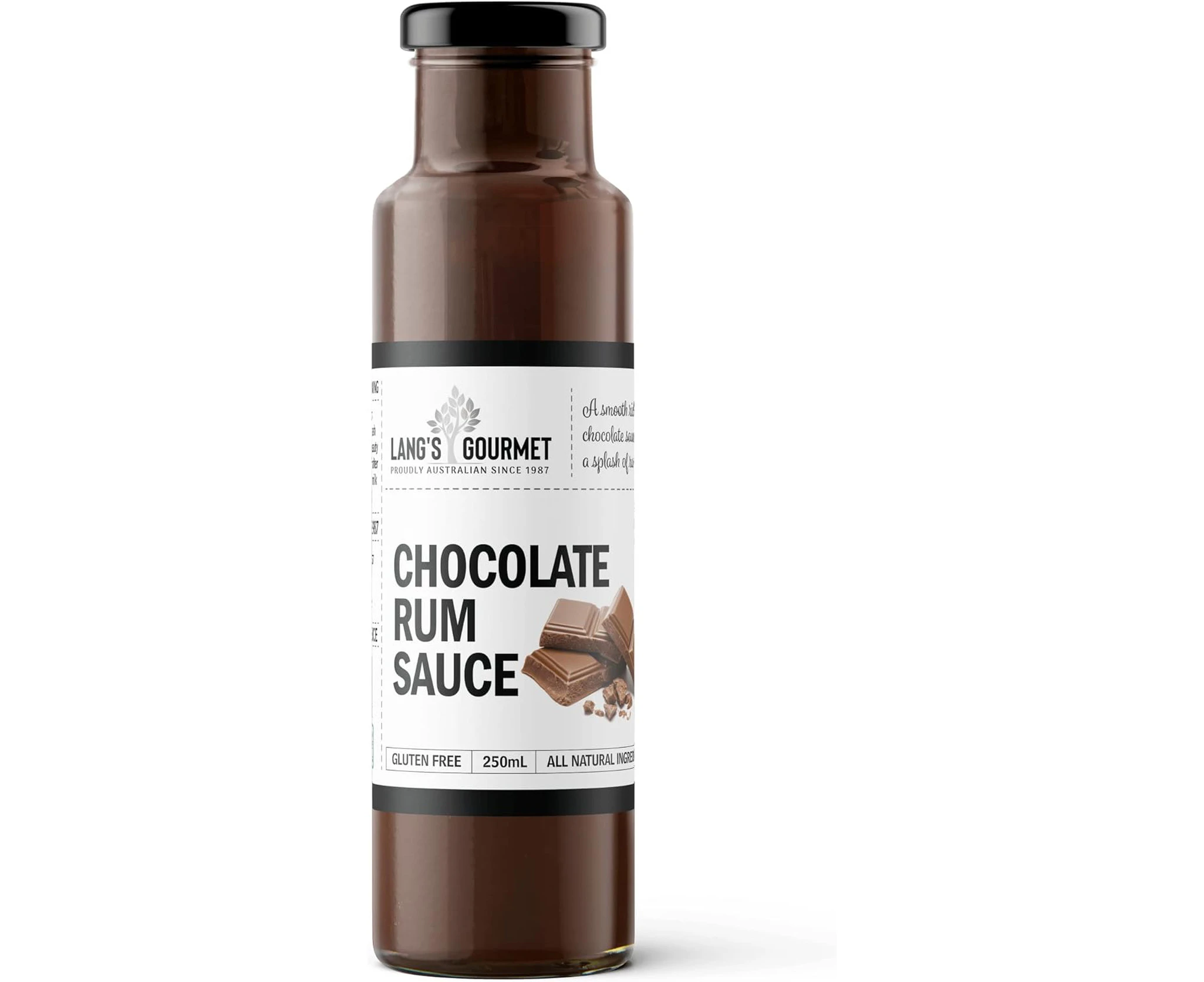 Langs Gourmet Chocolate Rum Sauce 250 ml