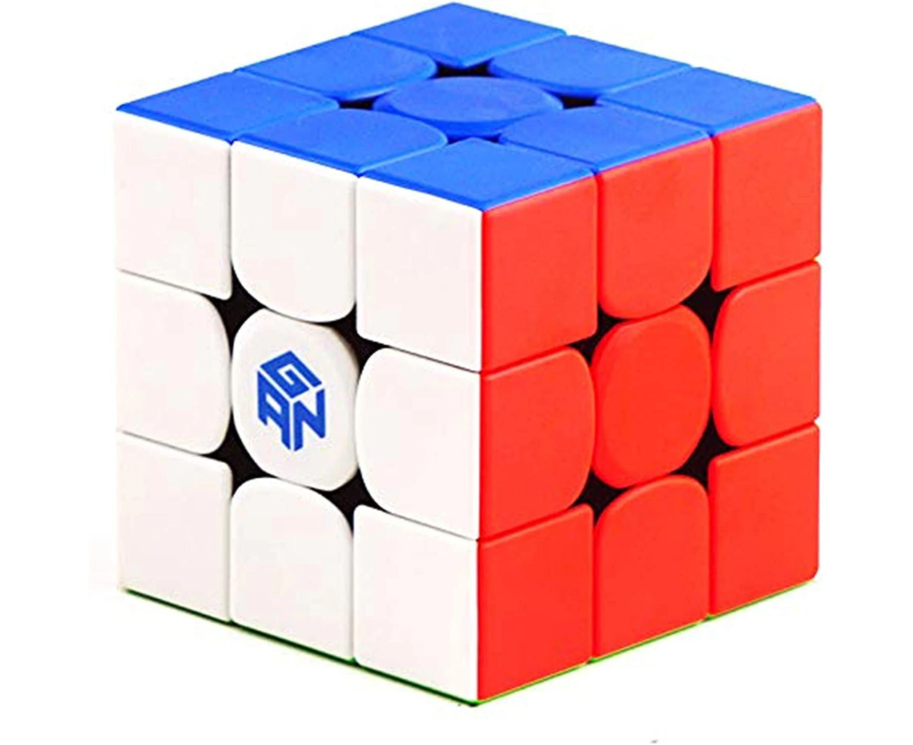 CuberSpeed Gan 356 RS 3x3 stickerelss Magic Cube GAN 356 R S 3x3x3 Speed Cube Puzzle (356RS Version)