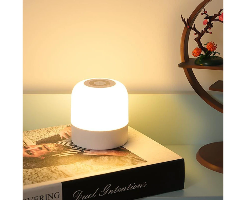 Baby Night Light - Nursery Night Light for Kids - 3 Lighting Modes Touch Light - Small Light for Babies - Rechargeable Touch Lamp - Soft and Warm Light Lam